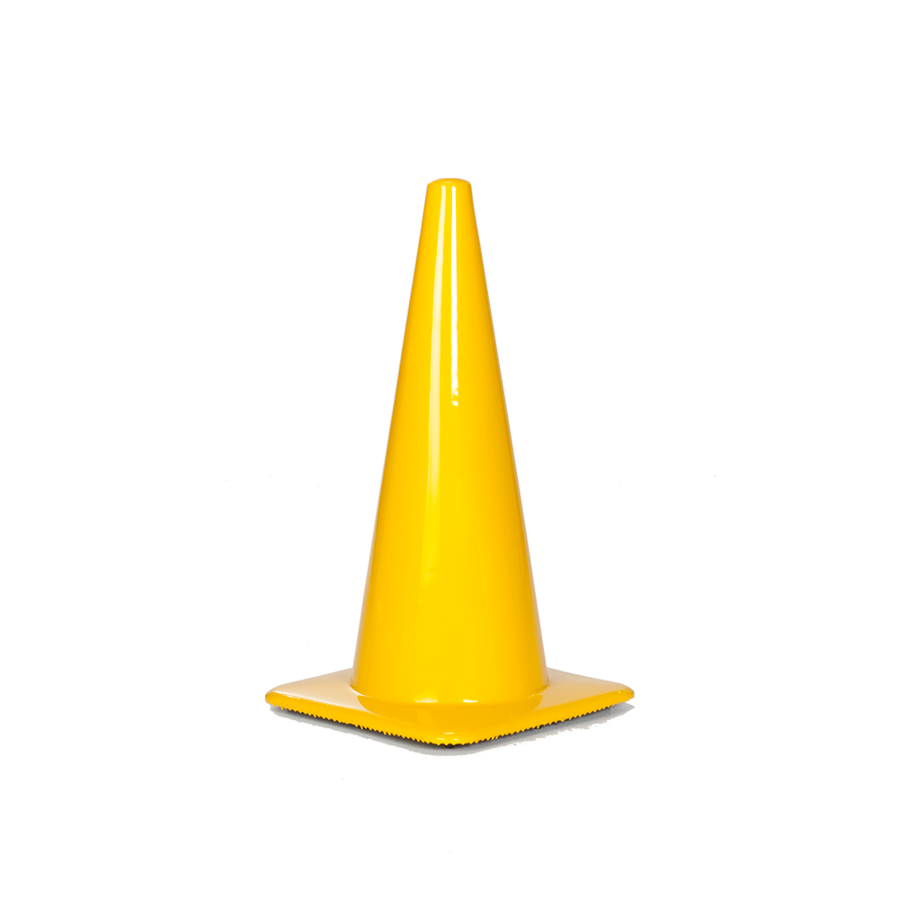 2850-7 Yel = 28 Inch Yellow Cone Lakeside Plastics